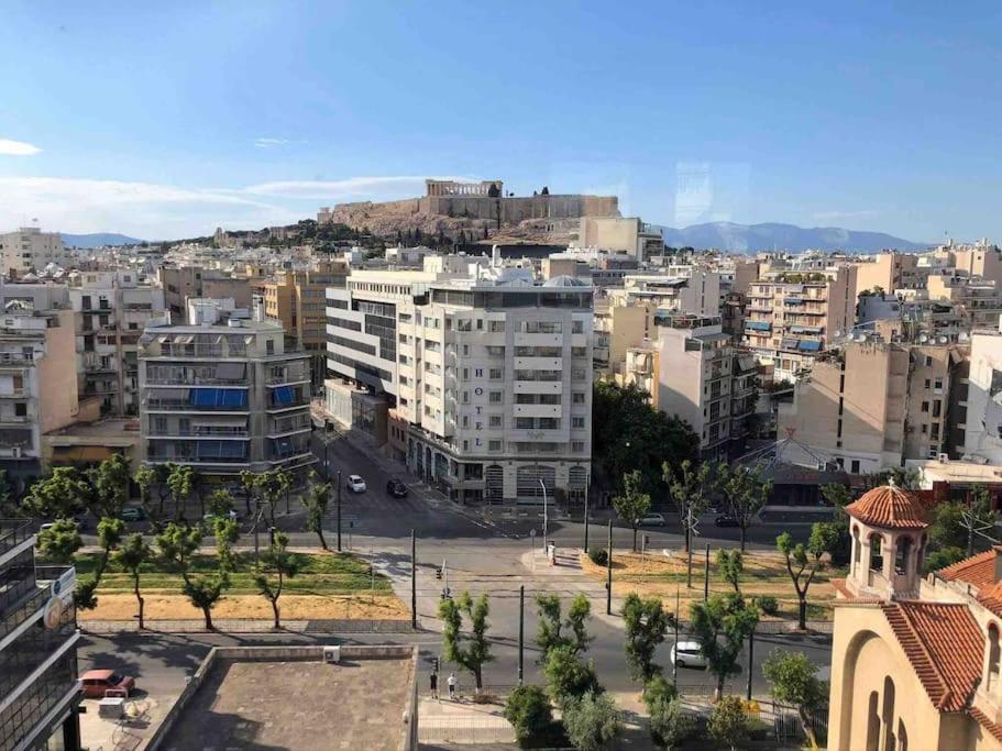Luxury Studio With Unique View Of The Acropolis Athen Eksteriør bilde