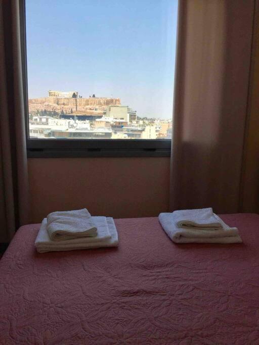 Luxury Studio With Unique View Of The Acropolis Athen Eksteriør bilde