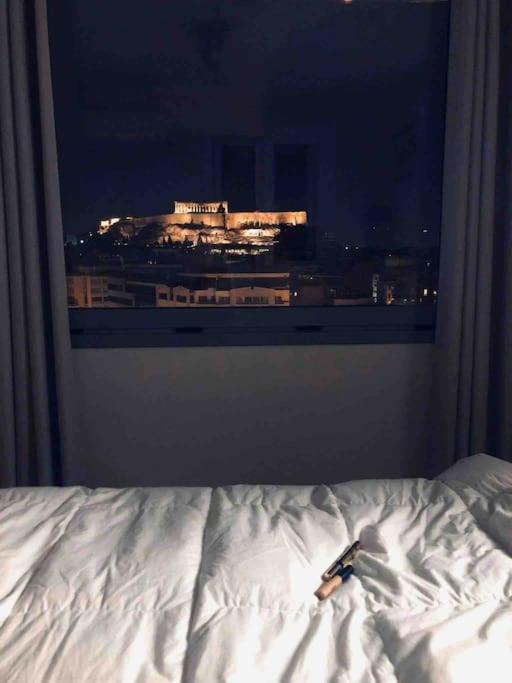 Luxury Studio With Unique View Of The Acropolis Athen Eksteriør bilde